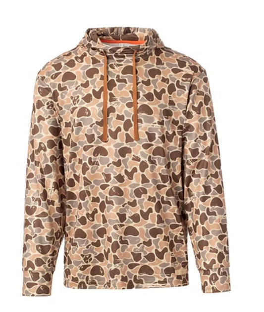 Woodlands Camo Lightweight Hoodie