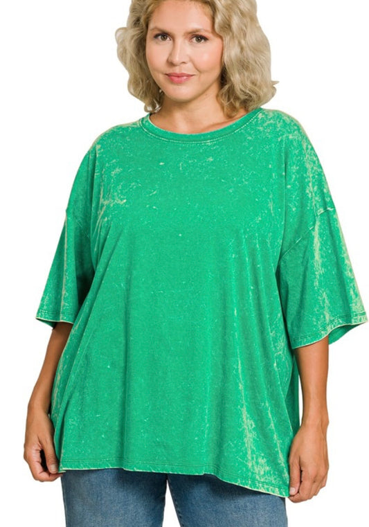 Kelley Green Boyfriend Tee