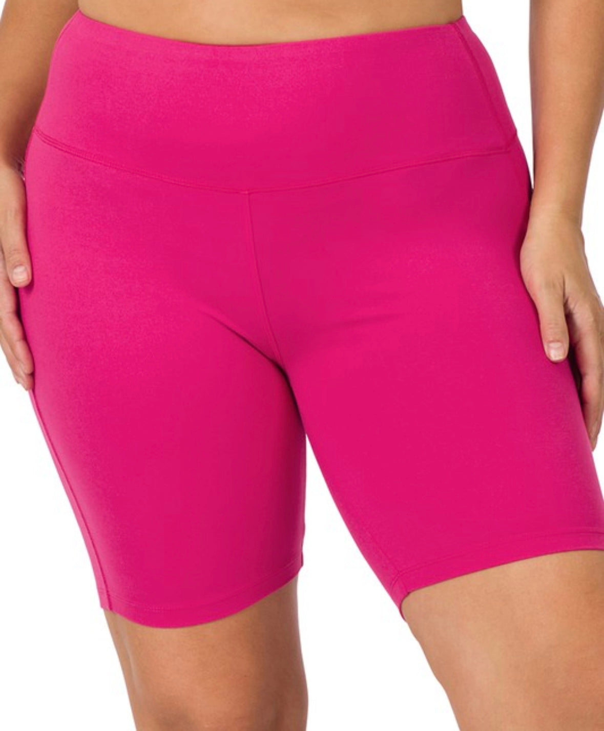 Hot Pink Biker Shorts