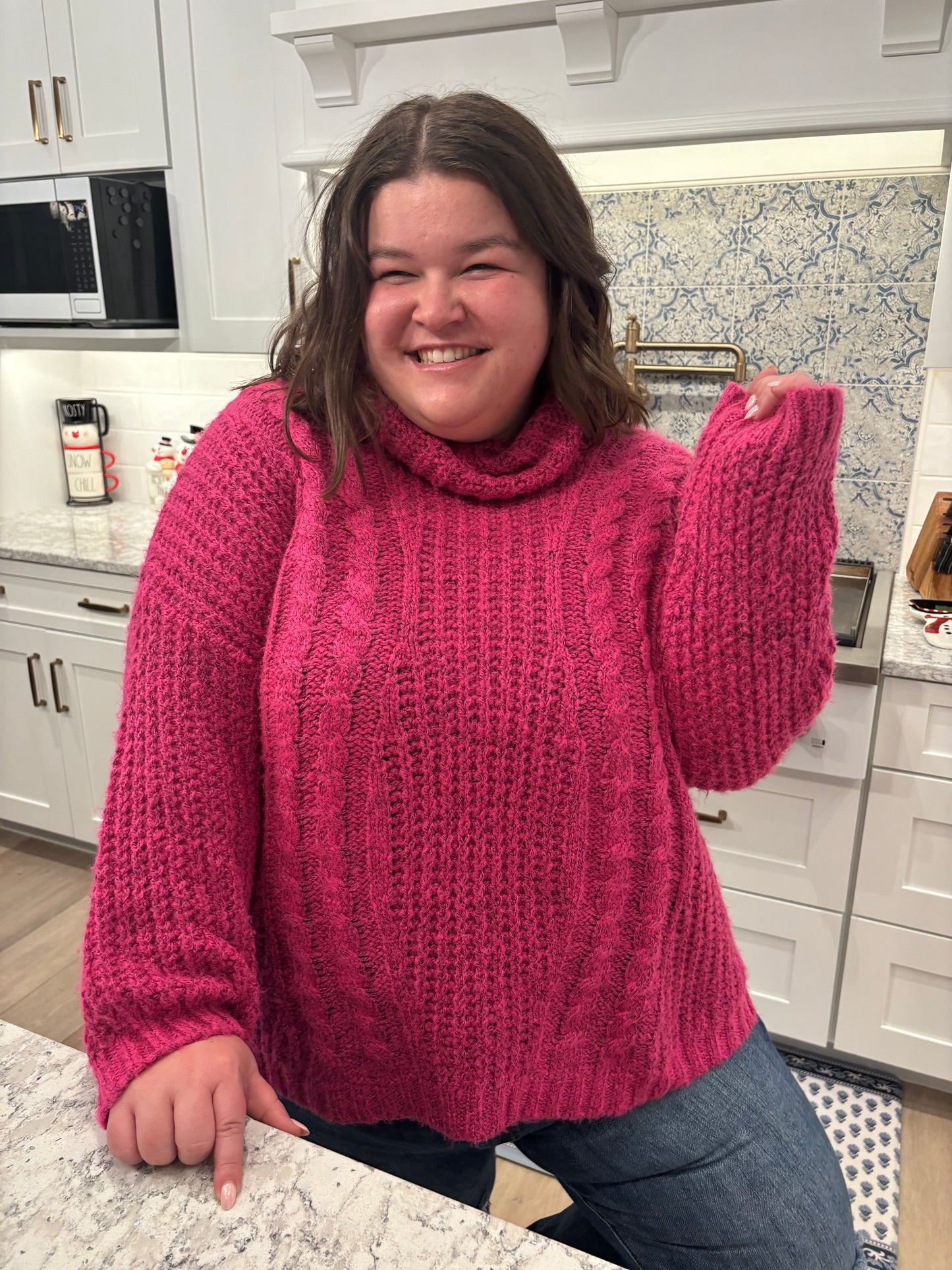 Fuchsia Sweater