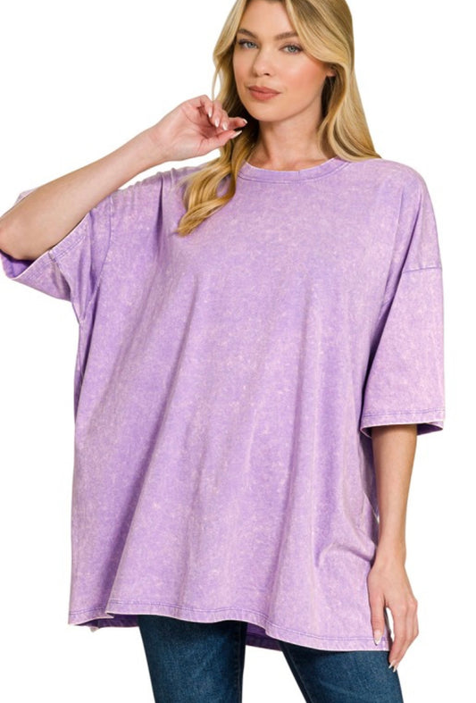 Lavender Boyfriend Tee