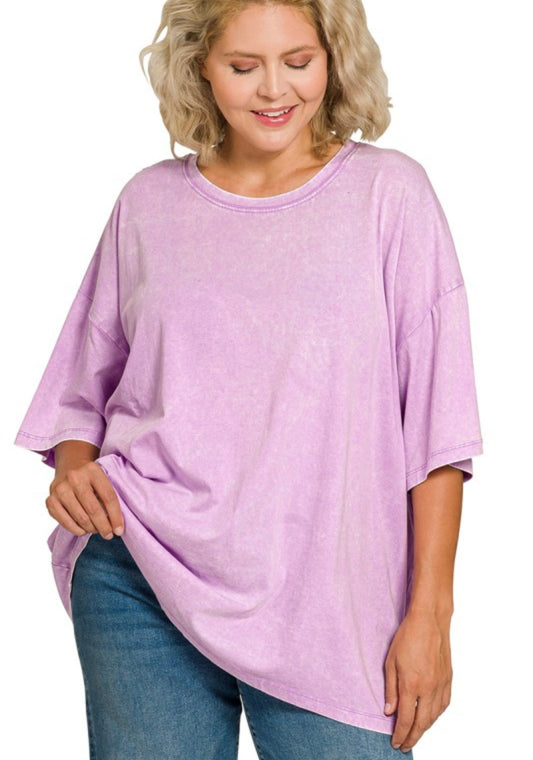 Lavender Boyfriend Tee