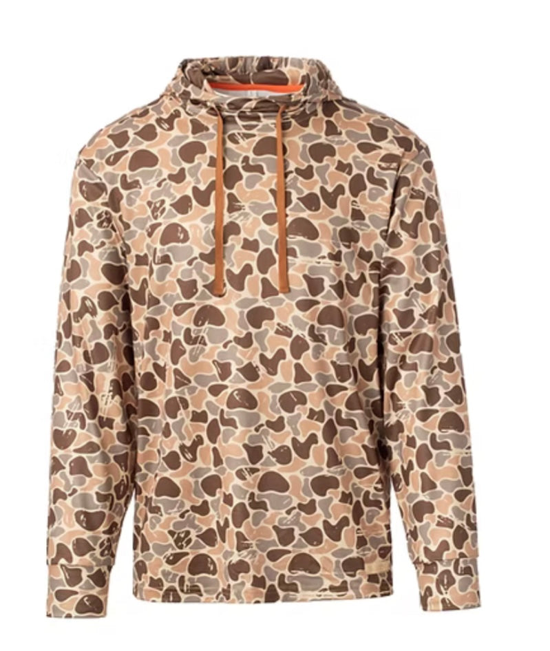 Woodlands Camo Lightweight Hoodie