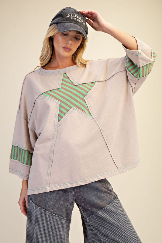 Mushroom Star Top