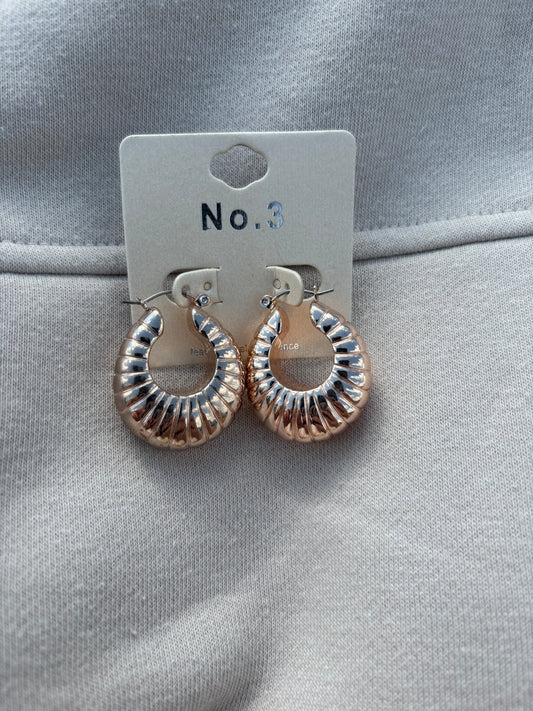 Rose Gold Earrings