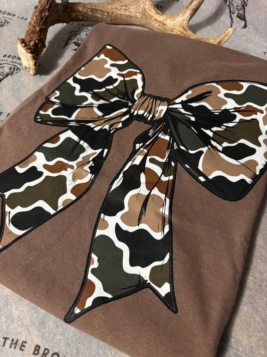 Camo Bow Tee