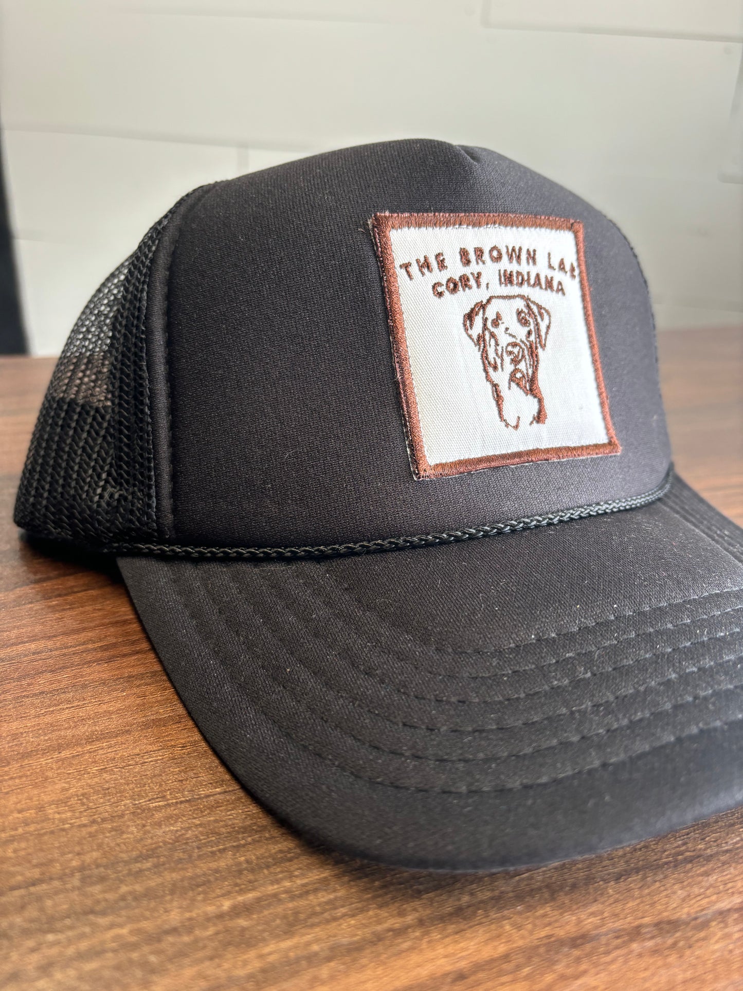 Black Patch Hat